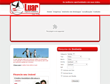 Tablet Screenshot of imobiliarialuar.com.br